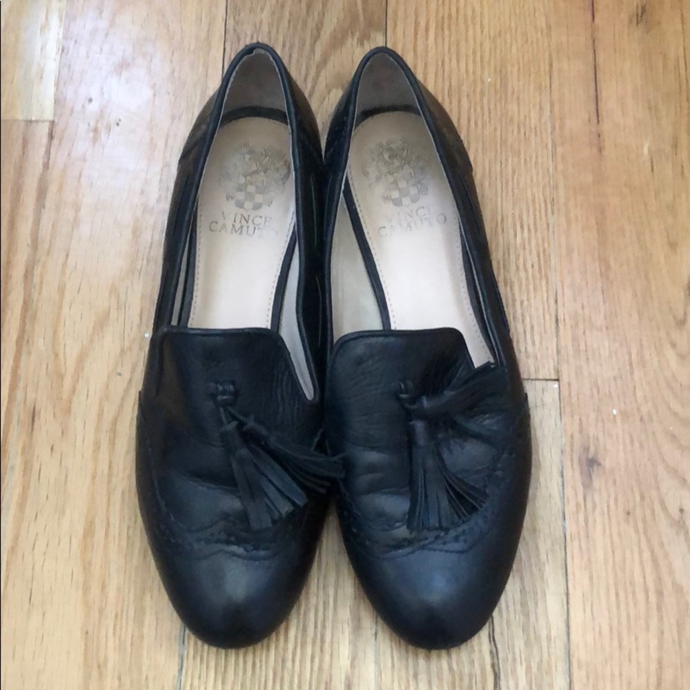 Vince Camuto Leather Tassel Loafers
